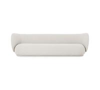 Ferm Living Sofá bouclé 4 plazas Rico Bouclé offwhite