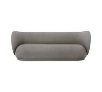 Ferm Living Sofá de 3 plazas Rico Brushed warm grey