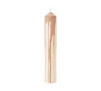 Ferm Living Vela cilíndrica Dryp Beige. 30 cm