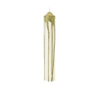 Ferm Living Vela cilíndrica Dryp Olive Green. 30 cm