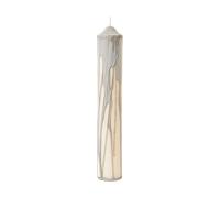 Ferm Living Vela cilíndrica Dryp Warm Grey. 30 cm