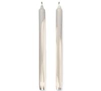 ferm LIVING Vela de cena SECADO 30 cm, juego de 2 piezas, cálido gris, firme LIVING