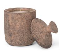 ferm LIVING Vela perfumada URA SIENA QUEMADA 13 cm, marrón, gres, fermento LIVING