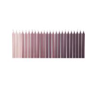 Ferm Living Vela vintage Ombre 24 uds Dark grape