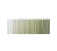 Ferm Living Vela vintage Ombre 24 uds Khaki