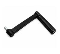 FERPASA® - Manivela Persiana Larga | Acabado Blanco/Negro | Repuesto para Torno Persiana, Recogedor Persiana, Mecanismo Persiana Enrollable Black