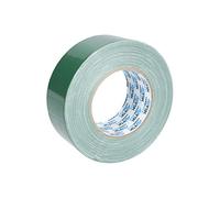 Ferrestock FSKTCT005 Rollo de cinta americana fácil de cortar, 3 capas para una mayor resistencia, no deja residuos, 50mm x 50m en color verde