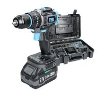 Ferrestock Taladro percutor Brushless con batería de 3.0 Ah. FSKTAB004