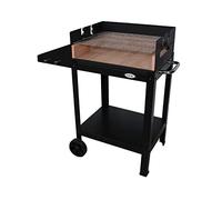 FERRETERIA LEPANTO Barbacoa de carbón y leña, con ladrillos refractarios y función grill, recomendada para 8 comensales, 103x99x56 cm