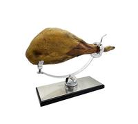 FERRETERIA LEPANTO Jamonero Córdoba Plus Profesional, Giratorio 360 Grados, Base DM mas Plancha de Acero Inoxidable (Base DM/INOX)