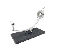 FERRETERIA LEPANTO Jamonero Profesional Giratorio y basculante, Soporte jamonero con Base de Fibra Negra Modelo Serrano (Sin Set de Corte)