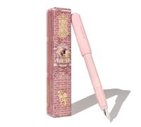 Ferris Wheel Press, Pluma estilográfica Carousel, cuerpo de mezcla acrílica, tapa de cierre con clic hermética, Billowing Blush, rosa, plumín fino