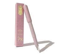 Ferris Wheel Press , Pluma estilográfica, cuerpo de mezcla acrílica, tapa de cierre de clic sellada al aire, rosa claro, punta fina