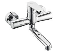 Ferro Algeo grifo para lavabo a pared cromo BAG3