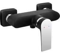 Ferro Algeo Square Black grifo para ducha a pared cromo-negro BAQ7BLC