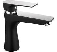 Ferro Algeo Square Black grifo para lavabo de pie cromo-negro BAQ2BLC