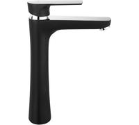 Ferro Algeo Square Black grifo para lavabo de pie cromo-negro BAQ2LBLC