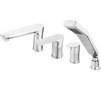 Ferro Algeo Square grifo de bañera y ducha en bañera cromo BAQ11A