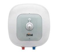 Ferroli Cubo - Calentador eléctrico de acumulación, 15 litros, sobre el fregadero