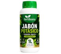 Fertibono Jabón Potásico 1L | Multiusos Concentrado | Uso Versátil en Huertos, Jardines y Plantas de Interior | Natural y Biodegradable