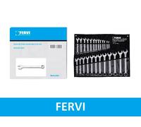 Fervi 0223 Conjunto Serie 25 Llaves Combinadas 6-32 Mm