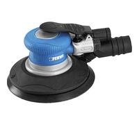 Fervi 458-0 Ro Torbitale Neumática Sander, 150 Mm, Cian/Negro