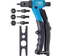 Fervi Remachadora 469-0 para insertos roscados M3–M6 cian/negro