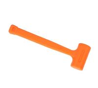 Fesjoy Martillo de Golpe Muerto, Herramienta de Cara Blanda sin Chispa | Bola de acero incorporada, ergonómico, adecuada para minas de carbón, opción de 0,5 lb