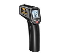 Fesjoy Termómetro Infrarrojo Digital Termómetro Láser Infrarrojo para Controles de Ventilación de Aire Acondicionado Automotriz Panadería Parrilla Probador Temperatura Industrial sin Contacto ABS
