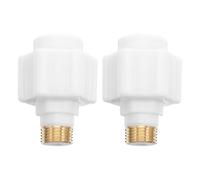 FESTFENDS Accesorios para Calentadores de Agua Eléctricos 2 Piezas Resistencia Corrosión Pared Eléctrica de Cobre Integrada y Mínima Reducción de Presión de Agua para Baño