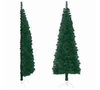 Festnight Árbol de Navidad Artificial de Esquina Con Soporte Metálico - 180 cm Verde