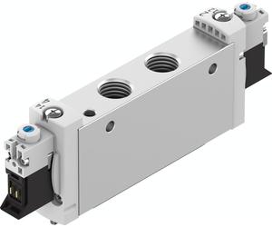 Festo 2x3/2 NC Monostable Válvula Solenoide De Aire G1/4 870L/Min - 574434