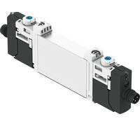 Festo 5/2 Bistable Válvula Solenoide De Aire Brida 210 - 330l/min - 574238
