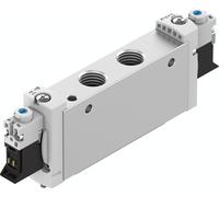 Festo 5/3 Aire Exhausto Válvula Solenoide G1/4 910L/Min - 574441