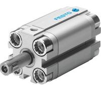 Festo Cilindro Compacto 16mm Diámetro 10mm Carrera Simple Efecto - 157212