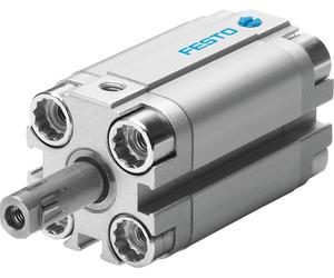 Festo Cilindro Compacto 16mm Diámetro 10mm Carrera Simple Efecto - 157212