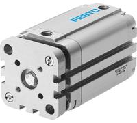 Festo Cilindro Compacto 32mm Diámetro 25mm Carrera Doble Efecto - 156878