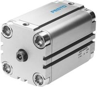 Festo Cilindro Compacto 50mm Diámetro 80mm Carrera Doble Efecto - 156558