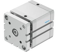 Festo Cilindro Compacto 80mm Diámetro 40mm Carrera ISO 21287 Doble Efecto - 554282