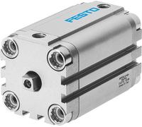 Festo Cilindro Compacto 80mm Diámetro 50mm Carrera Doble Efecto - 156746