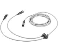 Festo Y-Distribuidor Con Cables En Ambos Extremos 2.5m/0.3m 4A IP65 IP68 IP69K/ - 8035775