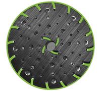Festool Almohadilla de lijado 202459 ST-STF D150 MJ2-M8-SW Fusion-TEC, acero gris súper suave