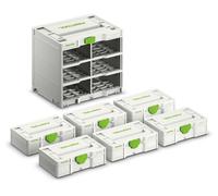 Festool 577816, Juego de herramientas, Verde, Blanco, 20000 kg, 296 mm, 396 mm, 330 mm