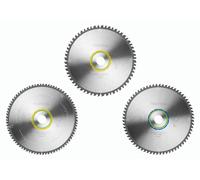 Festool 578570, para aluminio, plástico, plástico blando, madera, 26 cm, 1,8 mm, Festool, compatible con KS 120, KS 88, paquete de 3 unidades