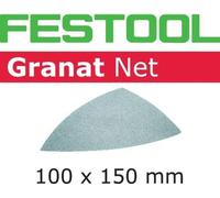 Festool, abrasivo para lijado de superficie, forma delta, grano P80, presentación en red, 50 unidades | 203320