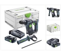 Festool BHC 18-Basic Taladro percutor a batería 1.8J SDS Plus sin escobillas 18V + 1x Batería 3.0Ah + Cargador + Systainer