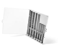 Festool BKS SYS3 D5-12, casete de brocas SDS plus (577398), juego de 7 piezas con 4 puntas de metal duro integral para martillo perforador