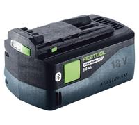 Festool BP 18 Li 5,0 HP-ASI Batería de alto rendimiento 18 V 5,0 Ah Li-Ion ( 578519 ) Bluetooth con indicador de nivel de carga