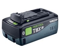 Festool BP 18 TBX 8 ASI Tabless, batería de 18 V, 8,0 Ah, Li-Ion (578746), Bluetooth con indicador de nivel de carga