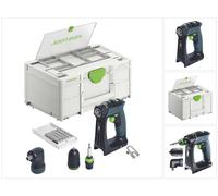 Festool CXS 18-Basic-Set taladro atornillador a batería 18 V 40 Nm sin escobillas ( 577333 ) + systainer - sin batería, sin cargador
